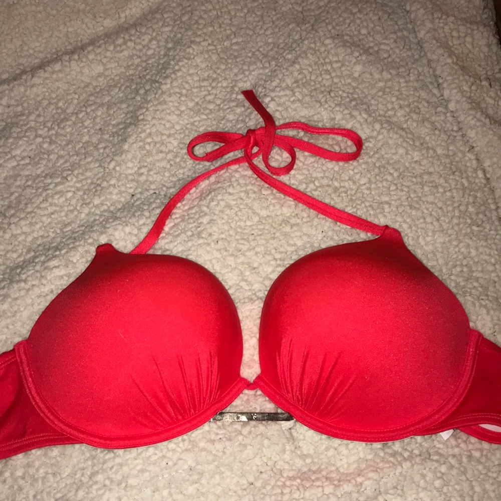 Victoria’s Secret Bombshell 36D Red Bikini Top
